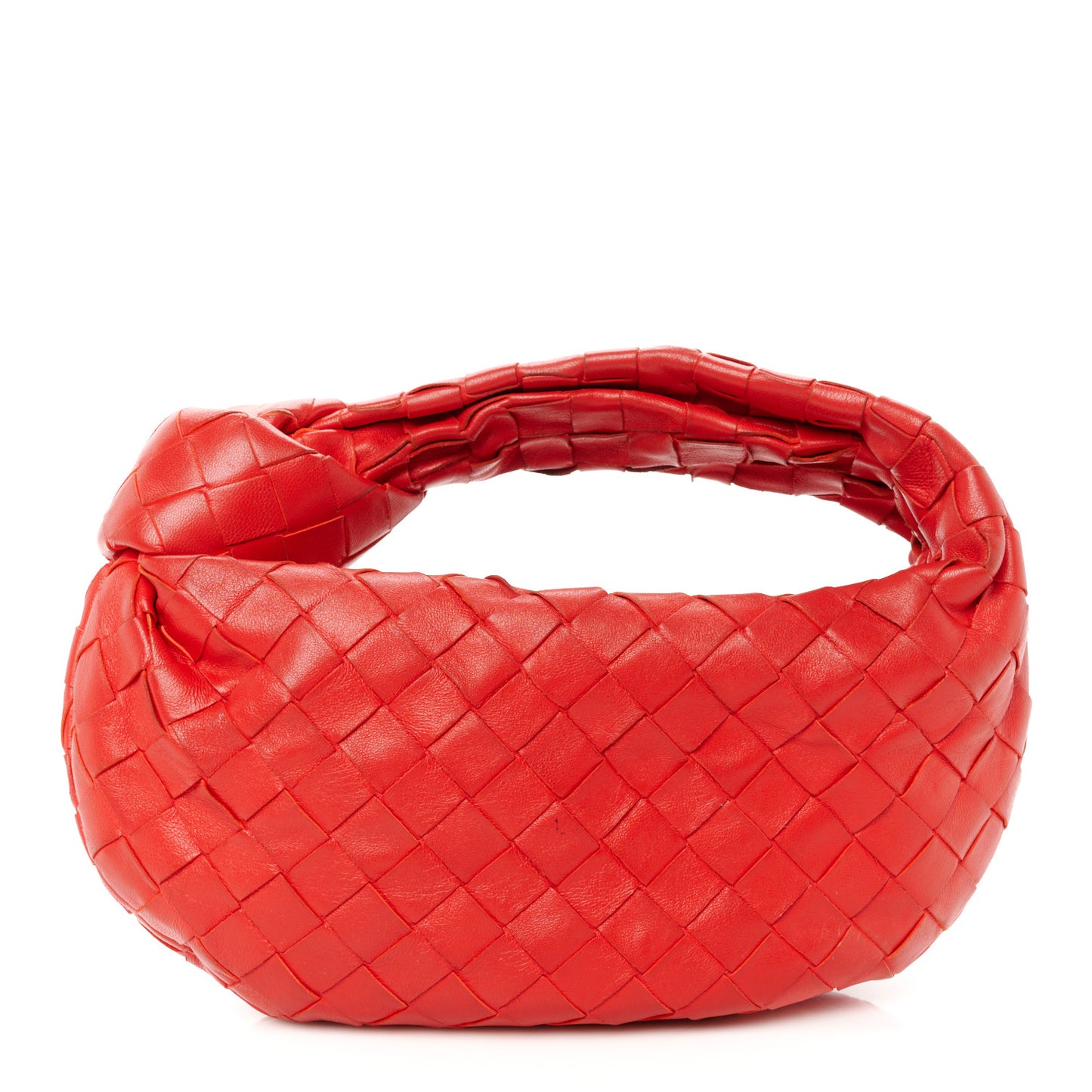 Nappa Intrecciato Mini Jodie Red