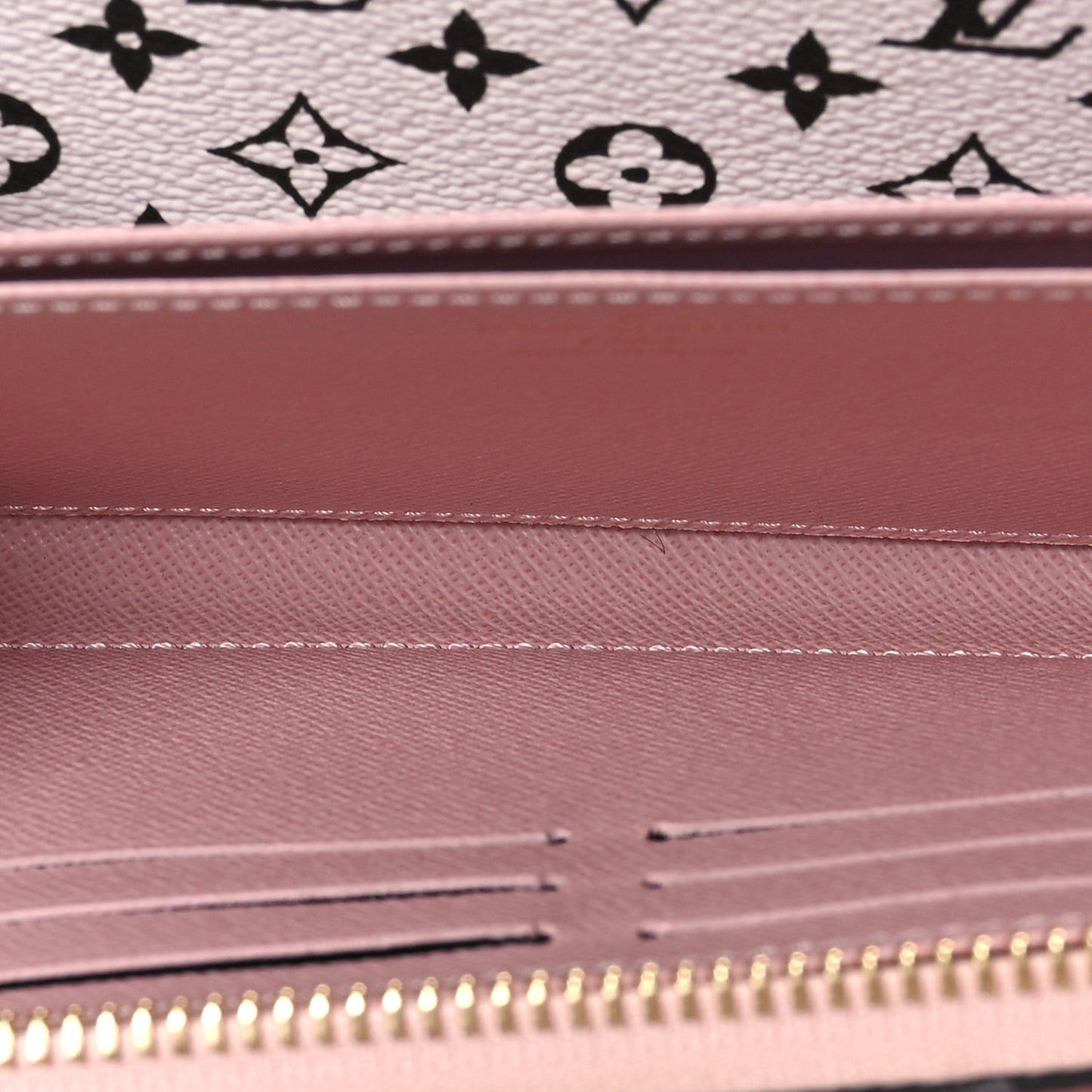 Monogram Giant Zippy Wallet Rouge Rose