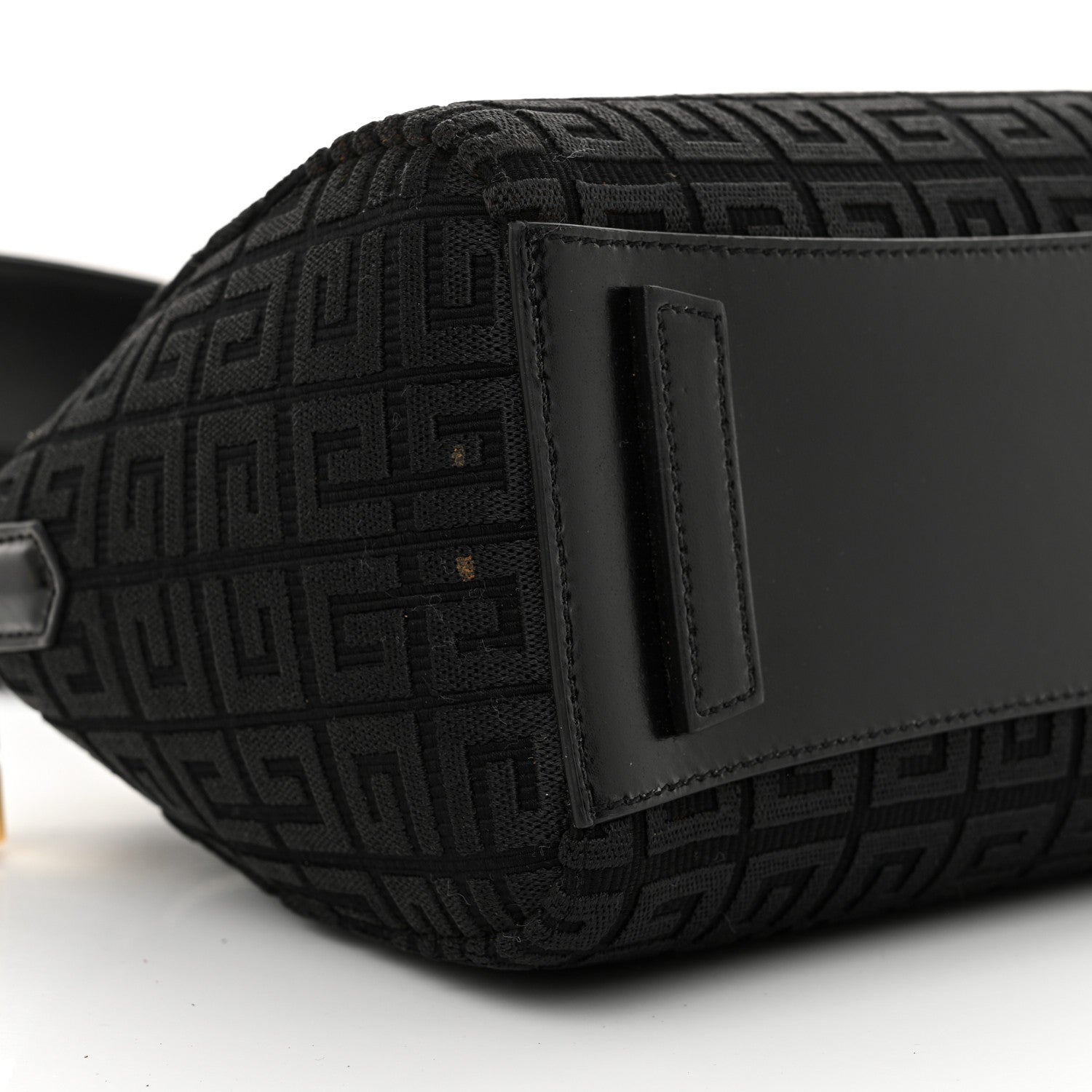 Givenchy Calfskin Jacquard Fabric 4G Mini Antigona Black 9 of 12