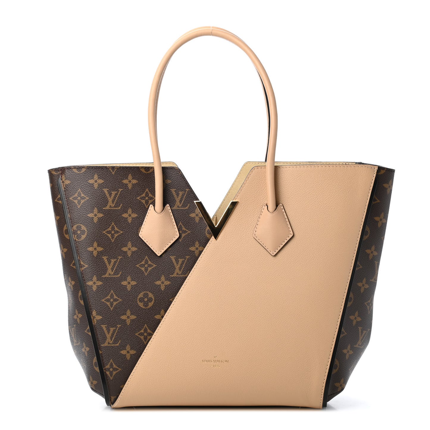 Calfskin Monogram Kimono Tote Dune