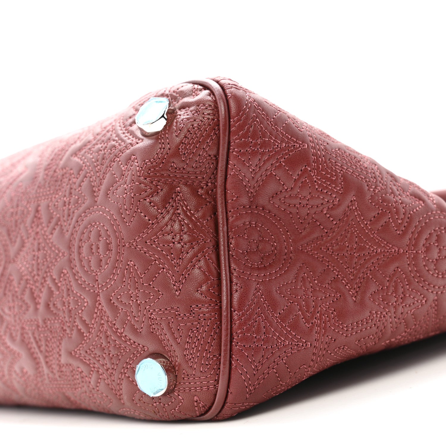Louis Vuitton Monogram Lambskin Antheia Ixia MM Fuchsia 10 of 13