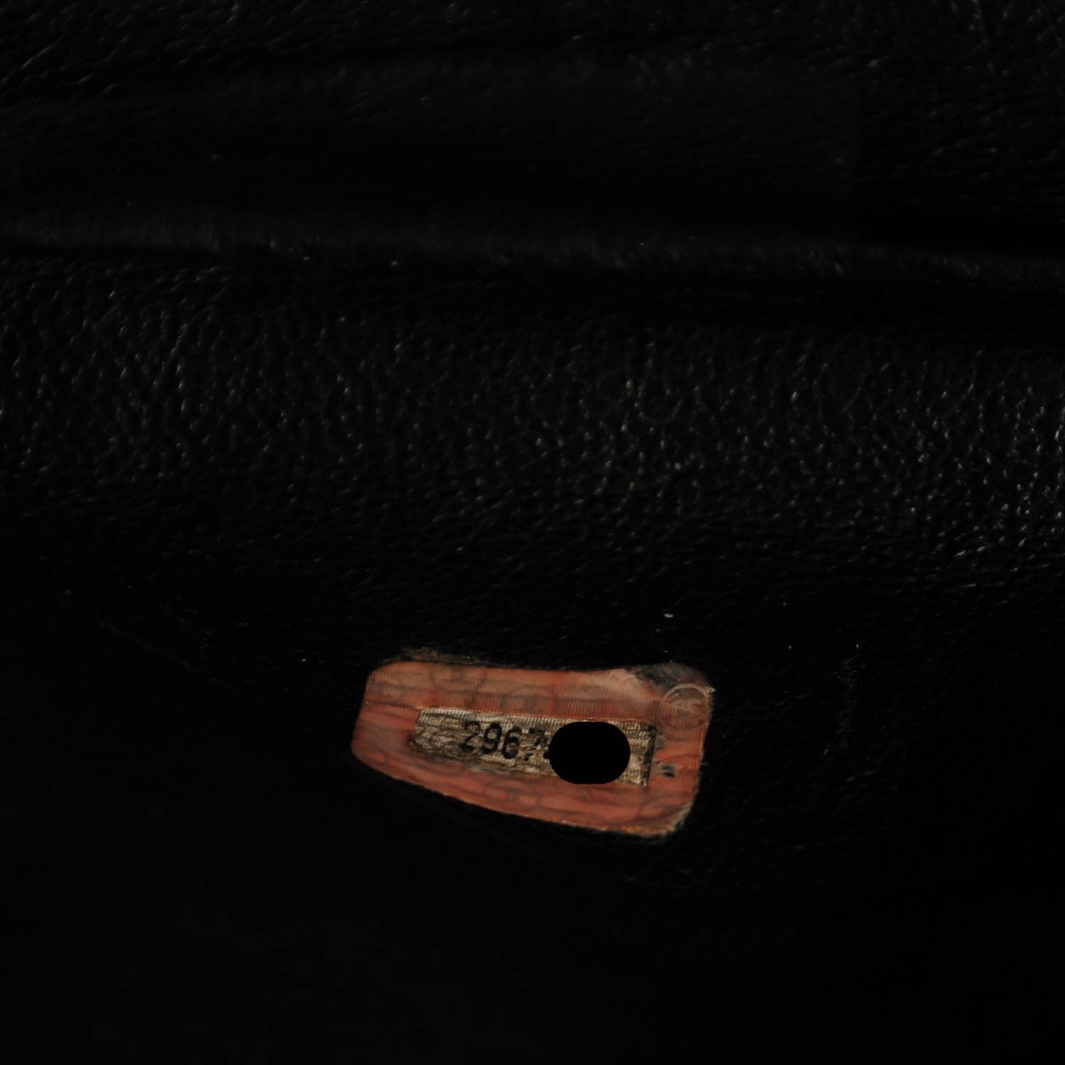 Chanel Lambskin Jumbo Shoulder Bag Black 8 of 8