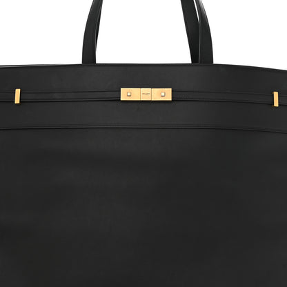 Saint Laurent Calfskin Large Manhattan Shopper Tote Black 8 of 13