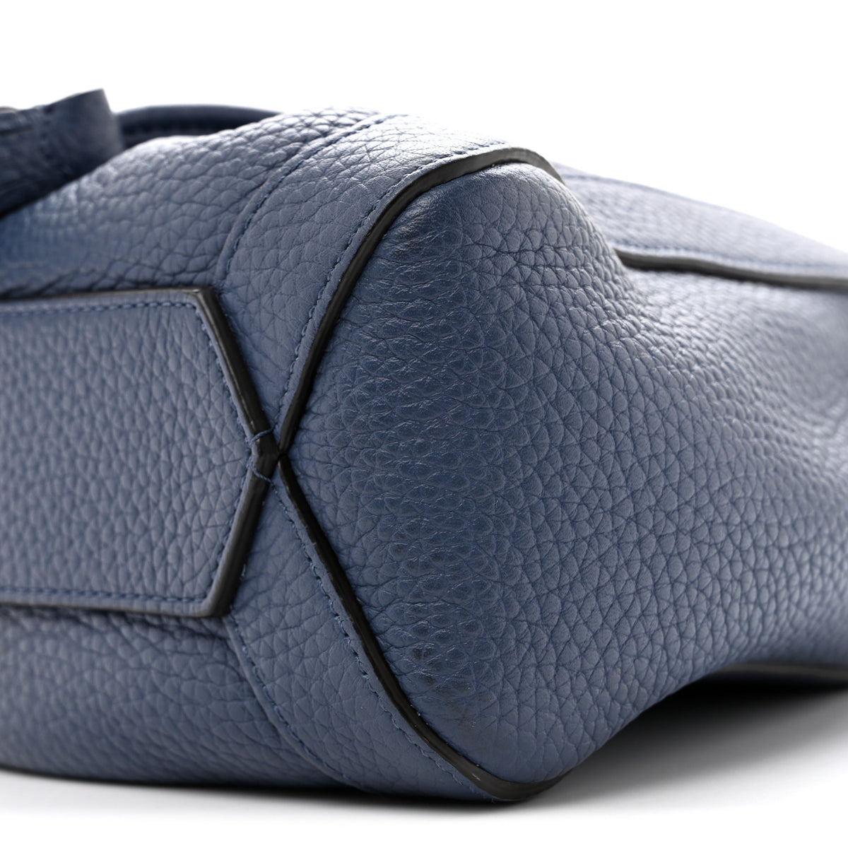 Mulberry Heavy Grain Calfskin Mini Millie Steel Blue 10 of 12