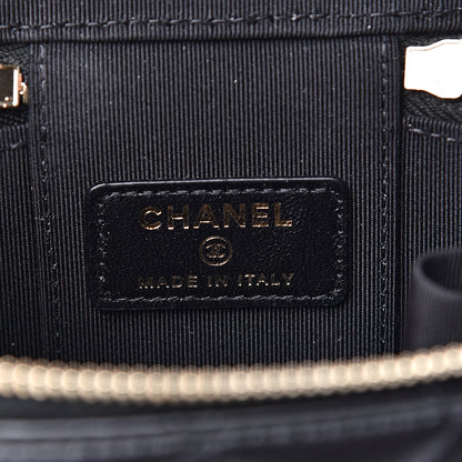 Chanel Lambskin Quilted Trendy Mini Vanity Case With Chain Black 5 of 10