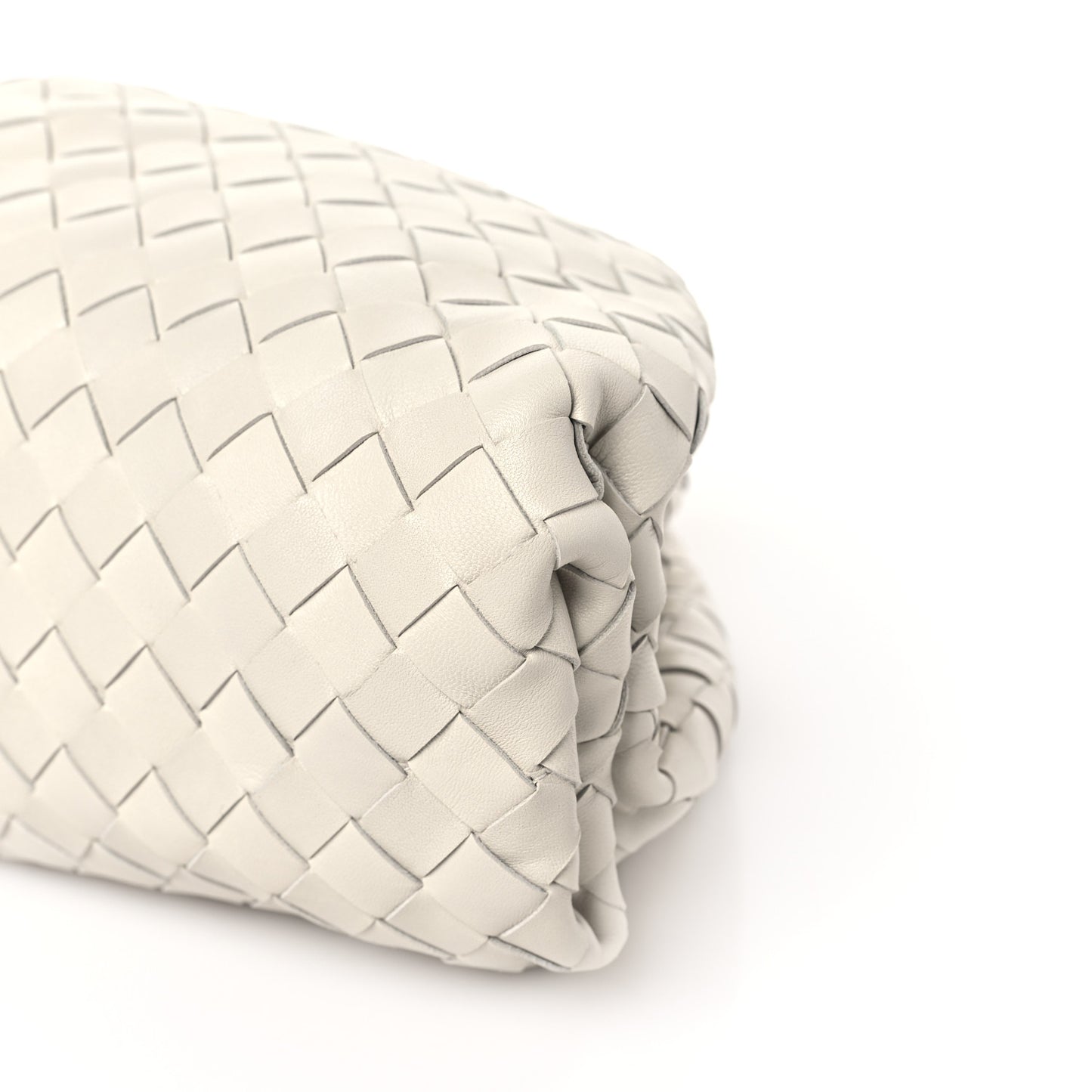 Nappa Maxi Intrecciato The Pouch Oversized Clutch Plaster
