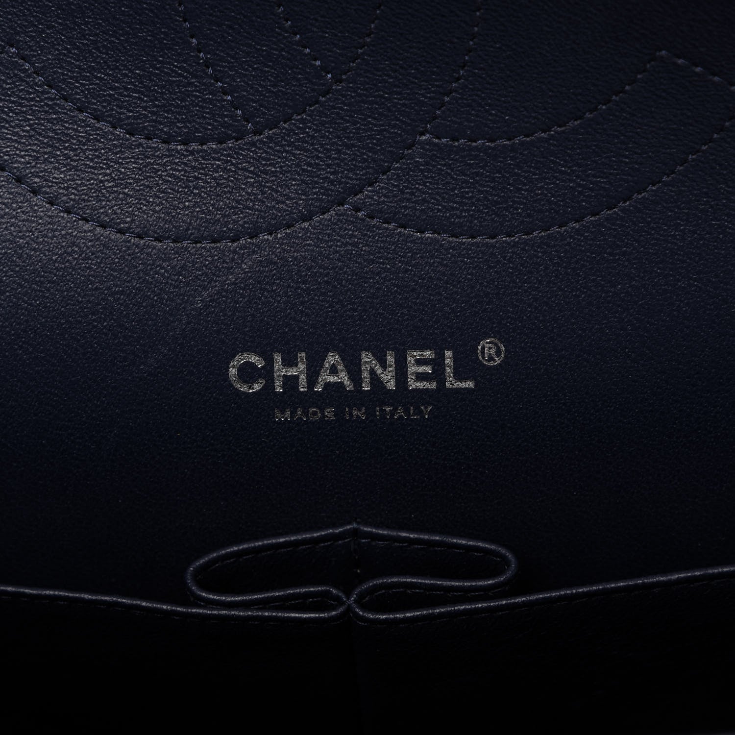 Chanel Patent Quilted Jumbo Double Flap Navy 8 of 10