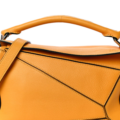 Loewe Calfskin Small Puzzle Bag Narcisus Yellow 7 of 9
