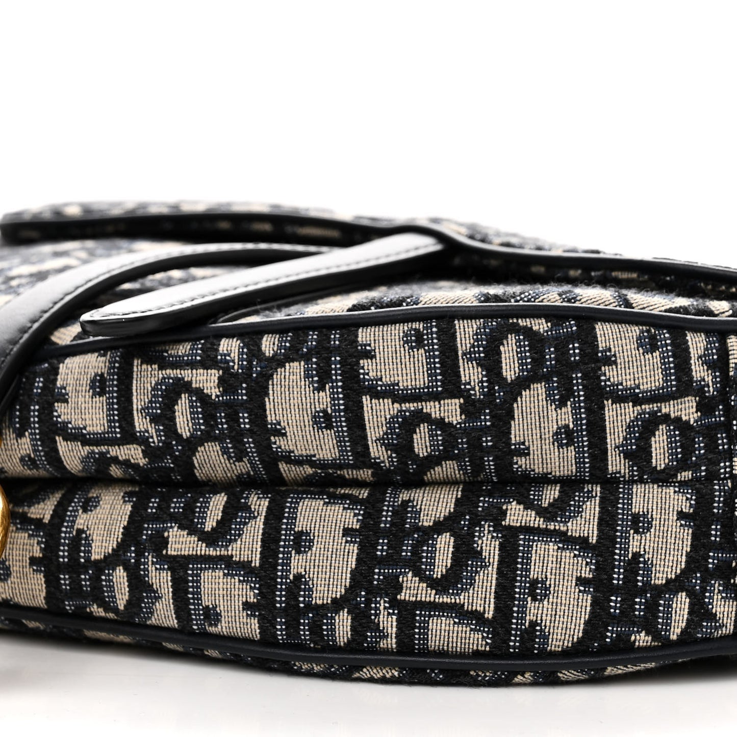 Oblique Saddle Bag Blue