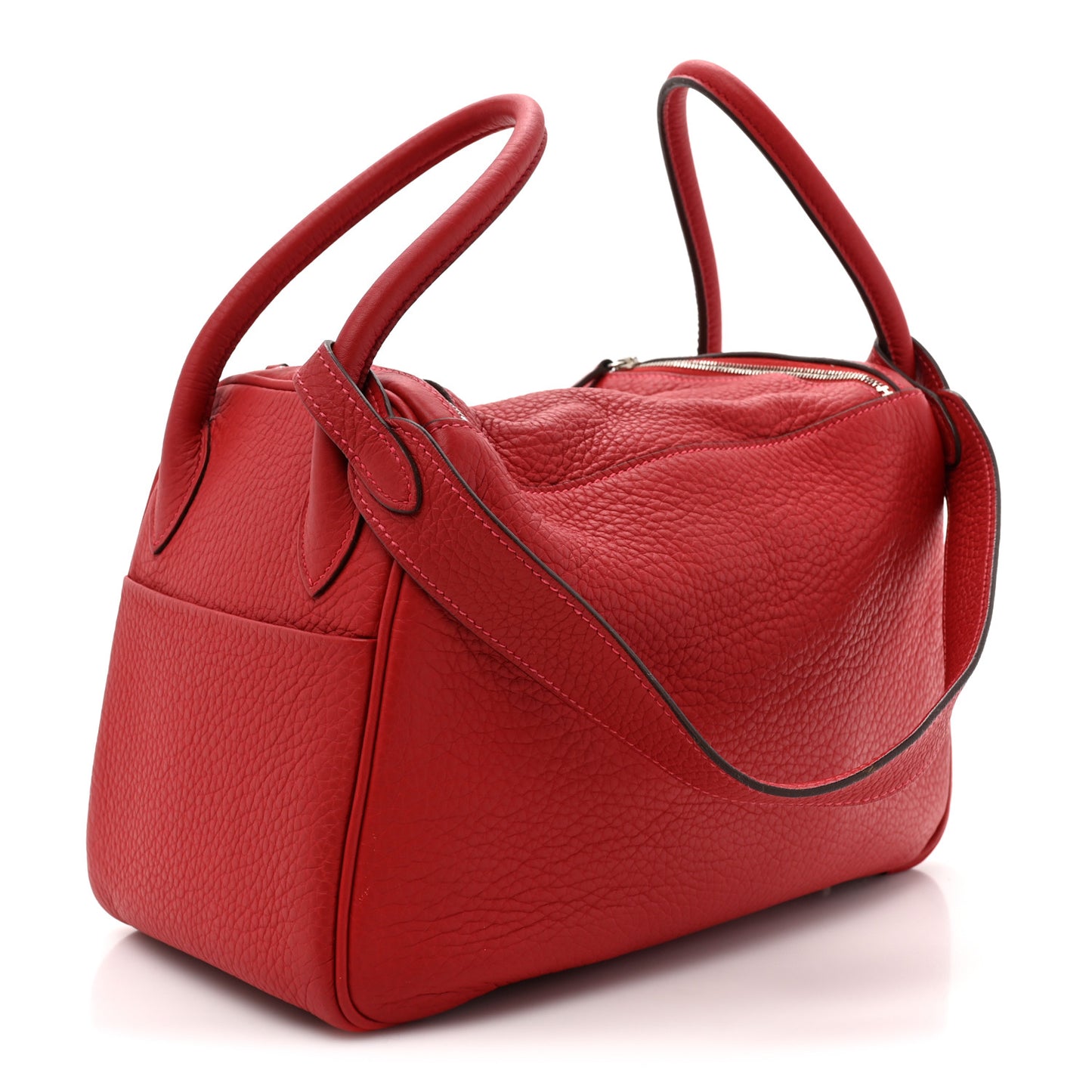 Taurillon Clemence Lindy 26 Rouge Casaque