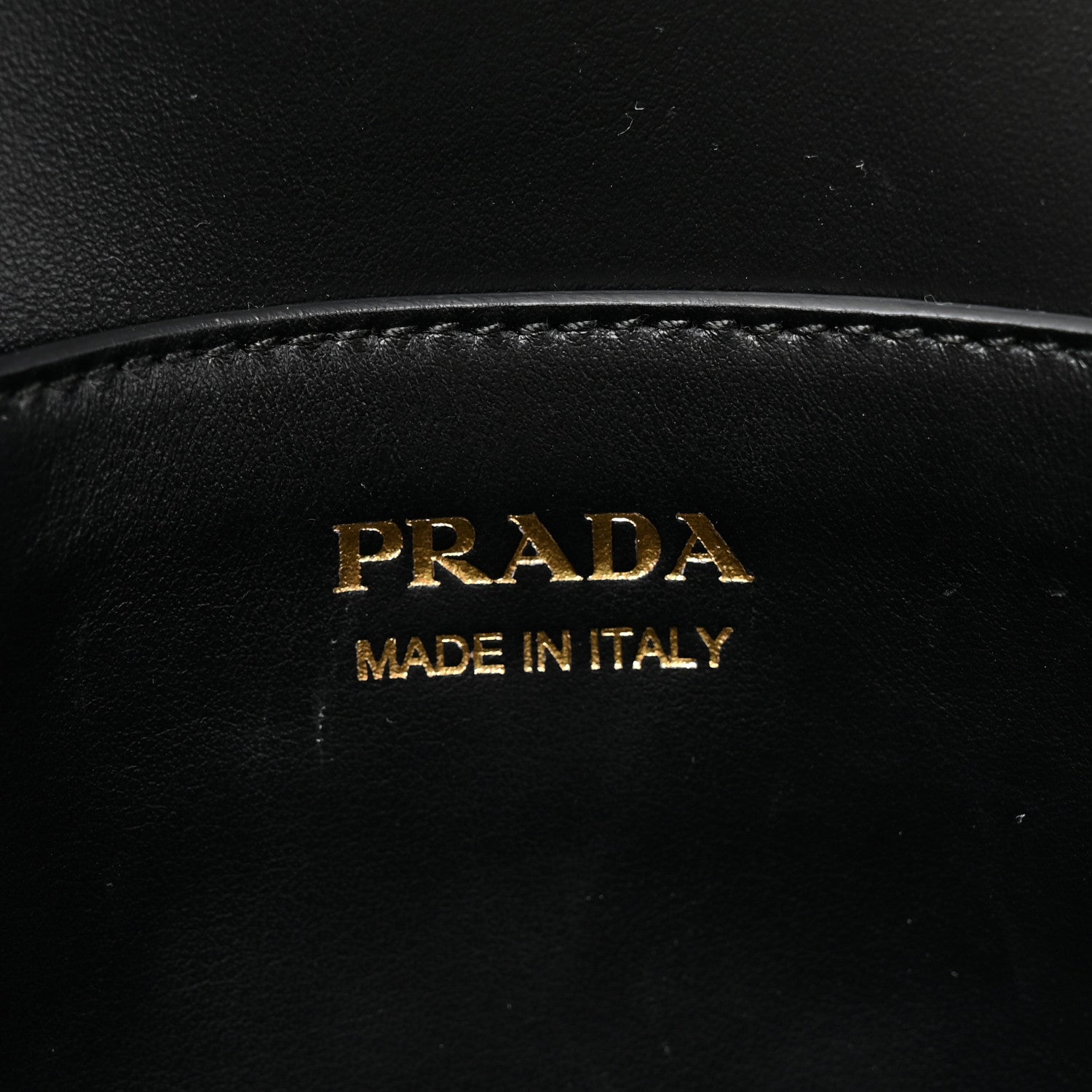 Prada Soft Calfskin Triangle Arque Flap Shoulder Bag Black 6 of 10