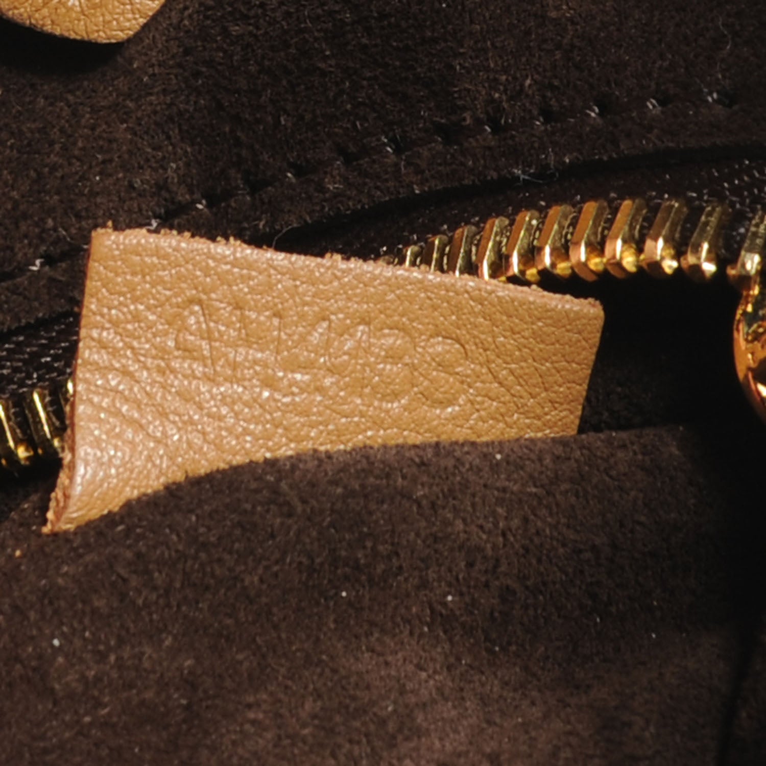 Louis Vuitton Veau Soie Calfskin Flore Tote Hazelnut 7 of 7