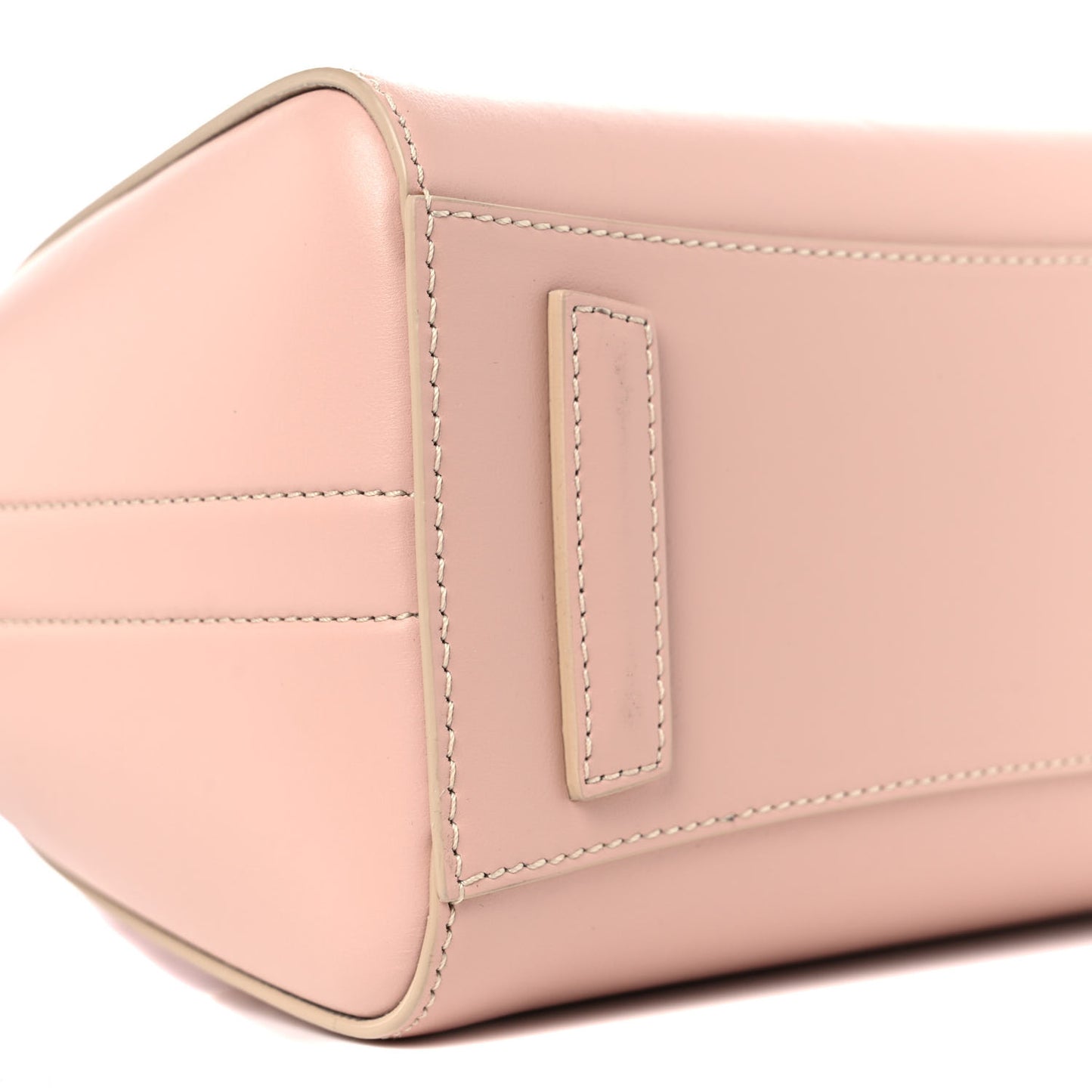 Metallic Calfskin Mini Antigona Light Pink