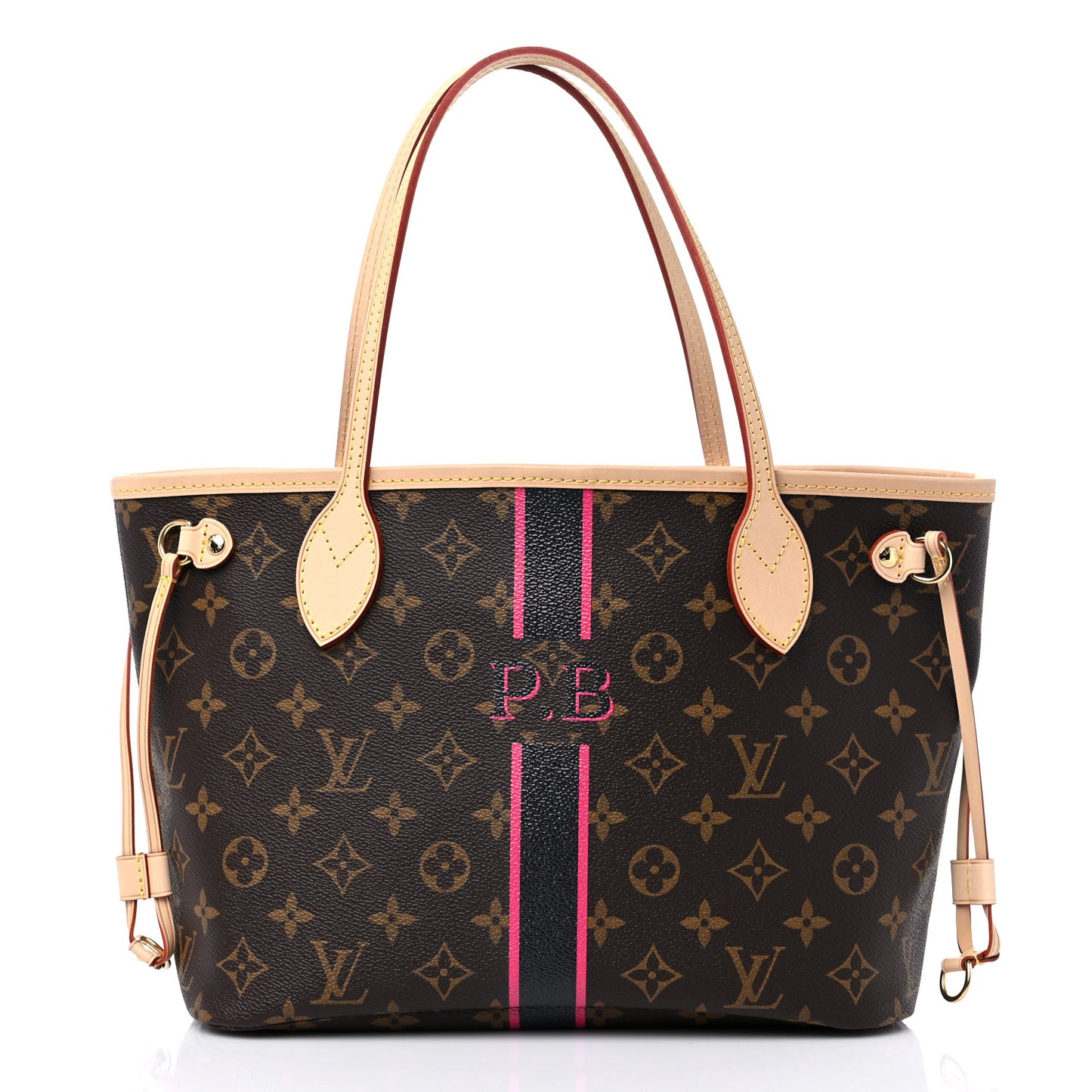Monogram My LV Heritage Neo Neverfull PM Black Rouge