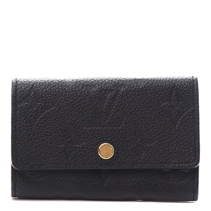 Louis Vuitton Empreinte Multicles 6 Key Holder Black 1 of 6