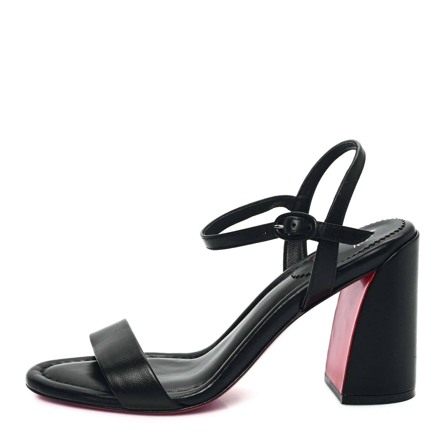Nappa Miss Jane 85 Sandal 38 Black