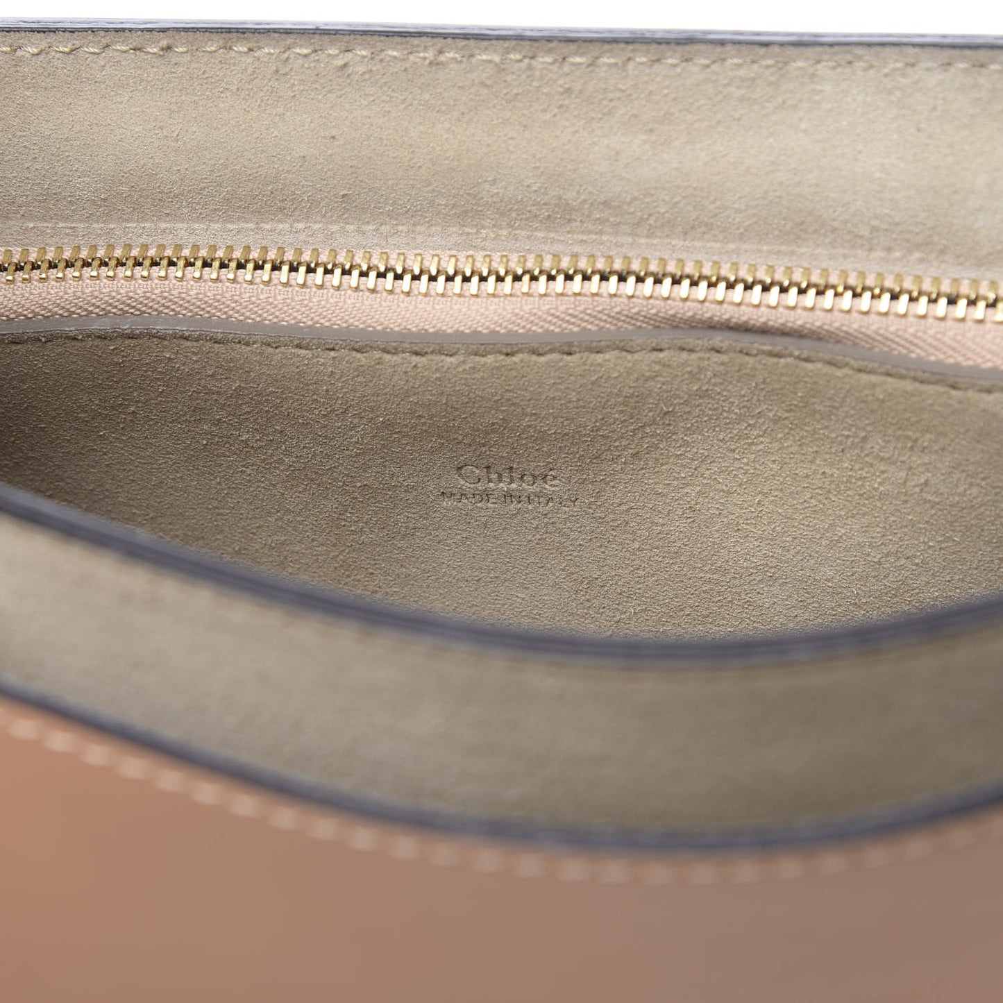 Calfskin Suede Medium Faye Shoulder Bag Blushy Pink