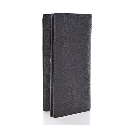 Fendi Cuoio Romano Stamp Patch Continental Wallet Asfalto 3 of 8
