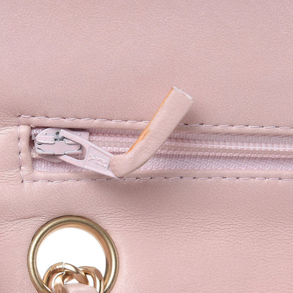 Chanel Tweed Medium Double Flap Pink 15 of 20