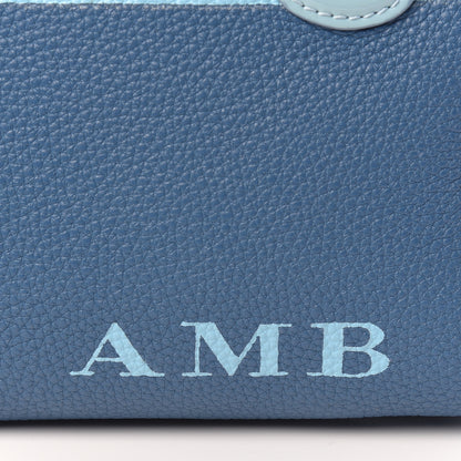 Burberry Grained Calfskin Little Bee Bowling Bag Blue 9 of 9