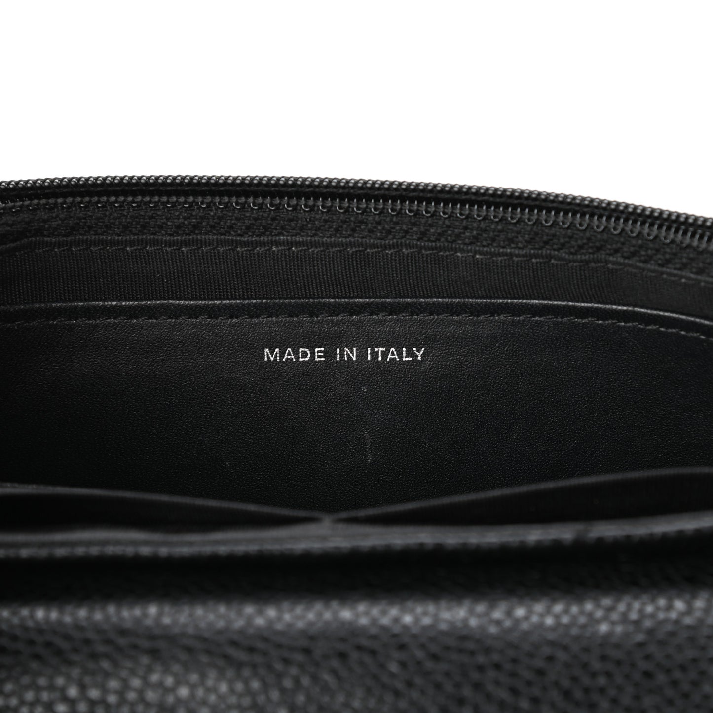 Caviar Half Moon Wallet On Chain WOC Black