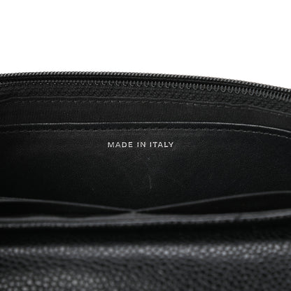 Chanel Caviar Half Moon Wallet On Chain WOC Black 7 of 11