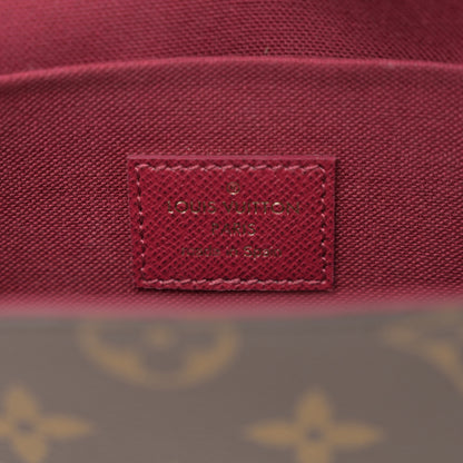 Louis Vuitton Monogram Pochette Felicie Chain Wallet Fuchsia 6 of 12