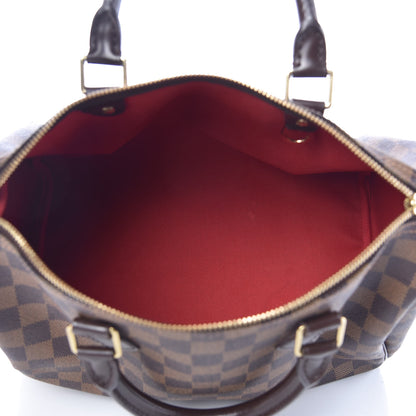 Louis Vuitton Damier Ebene Speedy 30 5 of 11
