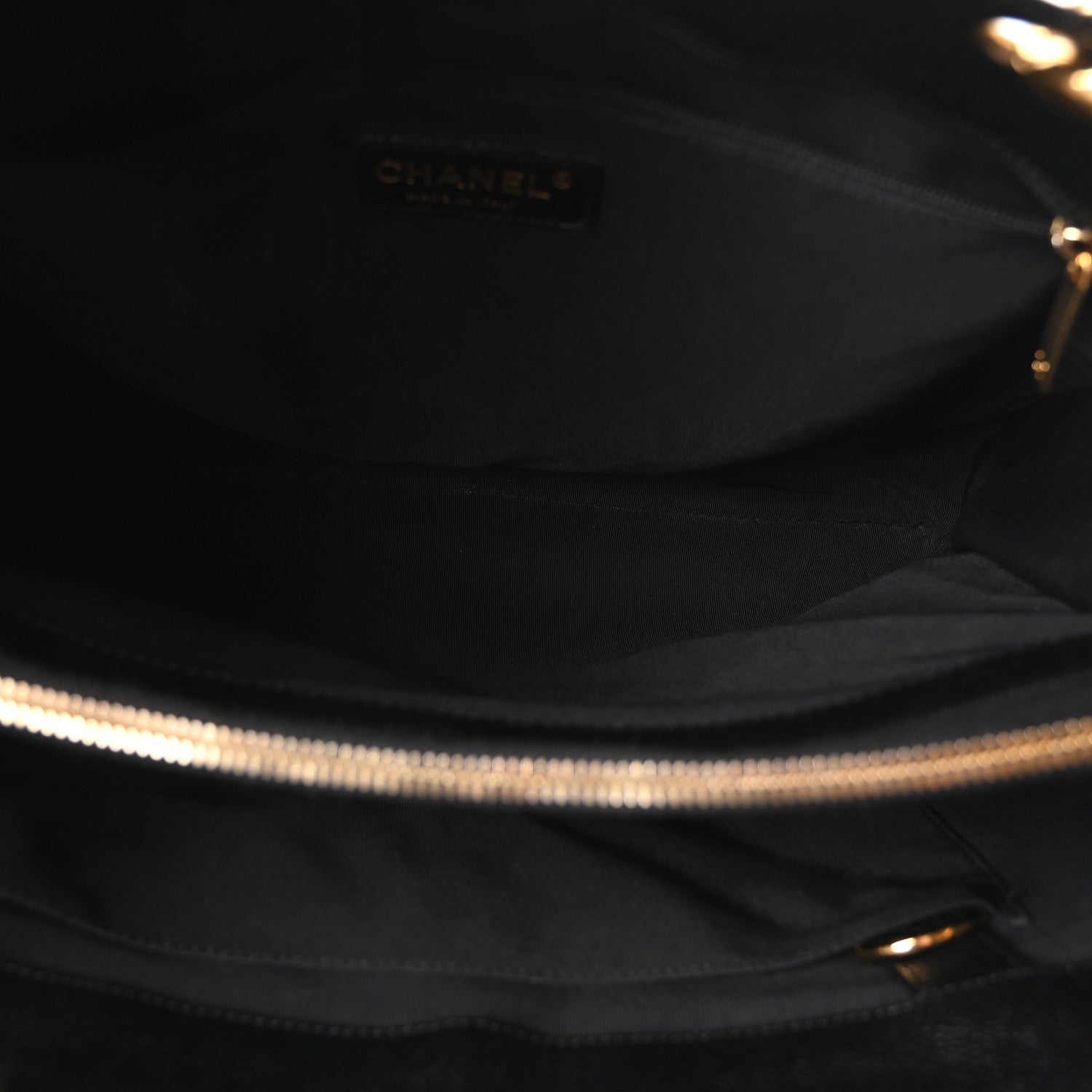 Chanel Caviar Quilted Grand Shopping Tote GST Black 5 of 10