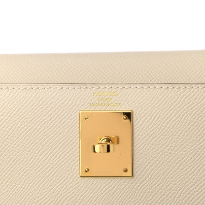 Hermes Epsom Kelly Sellier 28 Craie 7 of 7
