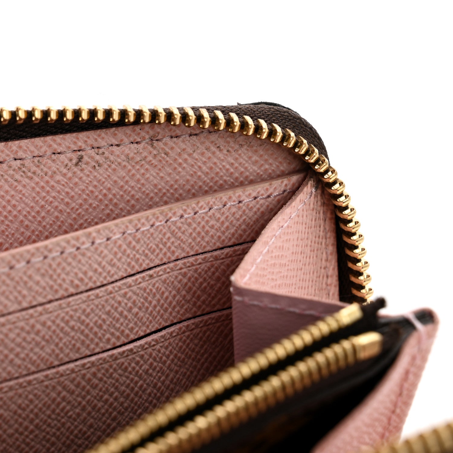 Louis Vuitton Monogram Clemence Wallet Rose Ballerine 7 of 10