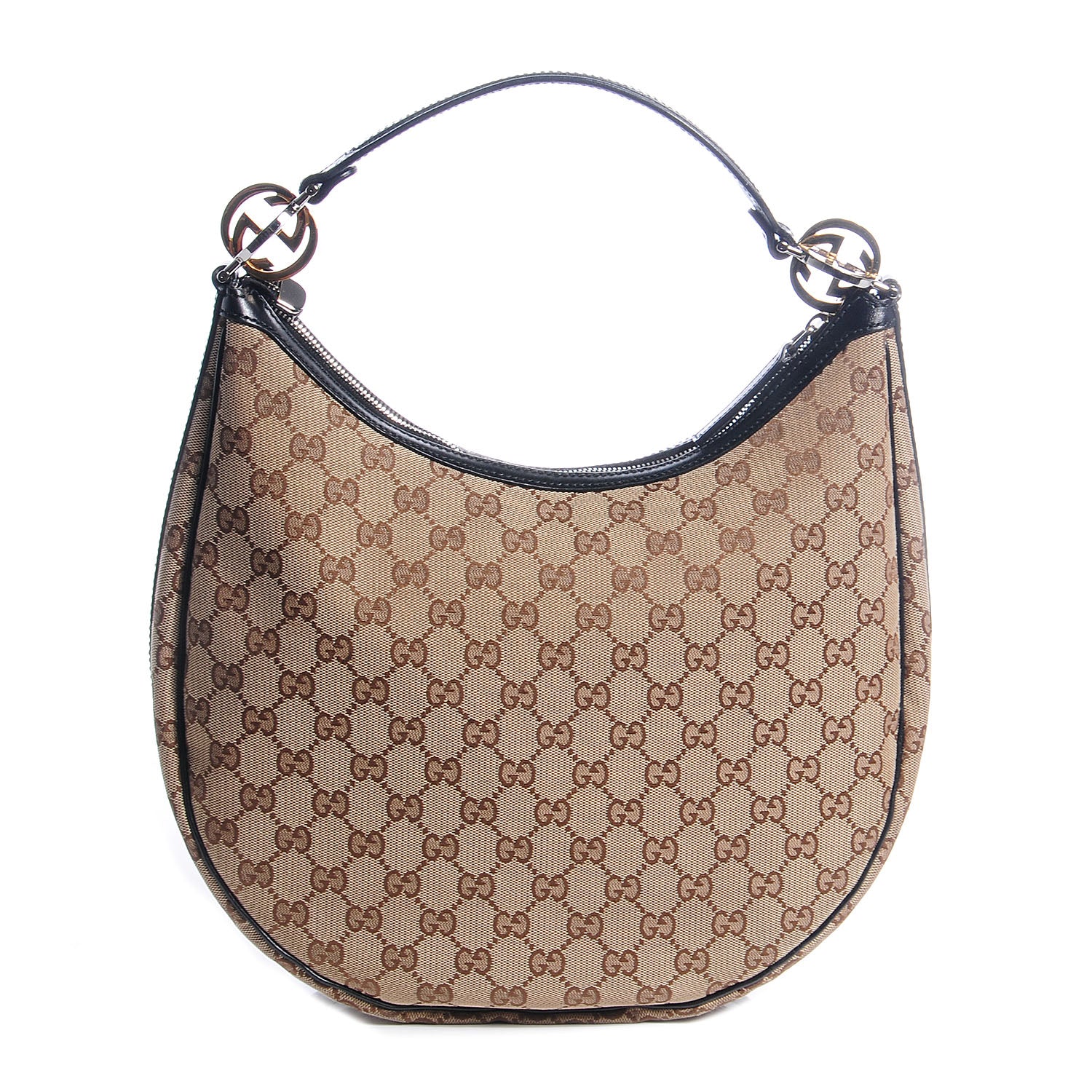 Gucci Monogram GG Twins Medium Hobo 1 of 7