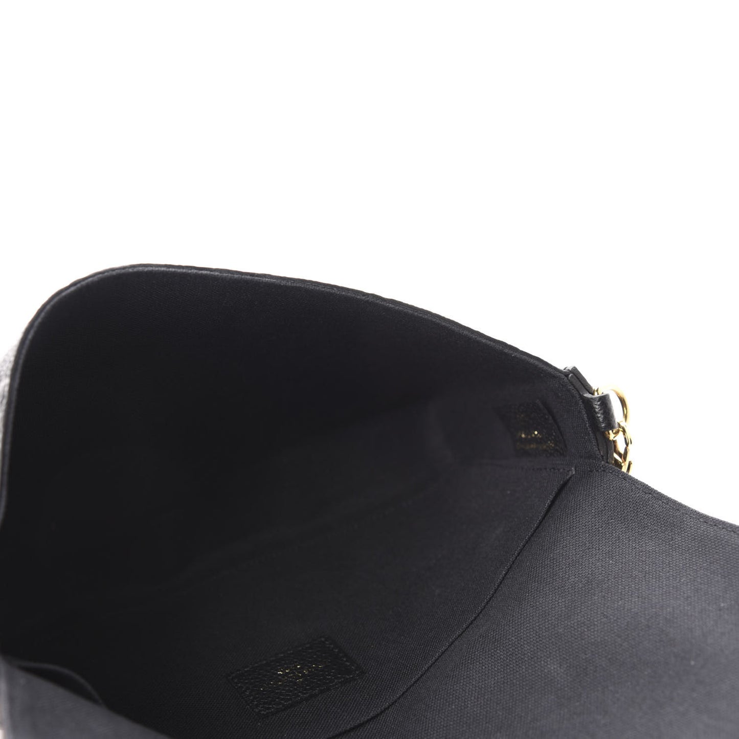 Empreinte Pochette Felicie Chain Wallet Black