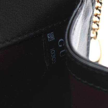 Gucci Smooth Calfskin Mini Zumi Shoulder Bag Black 7 of 10