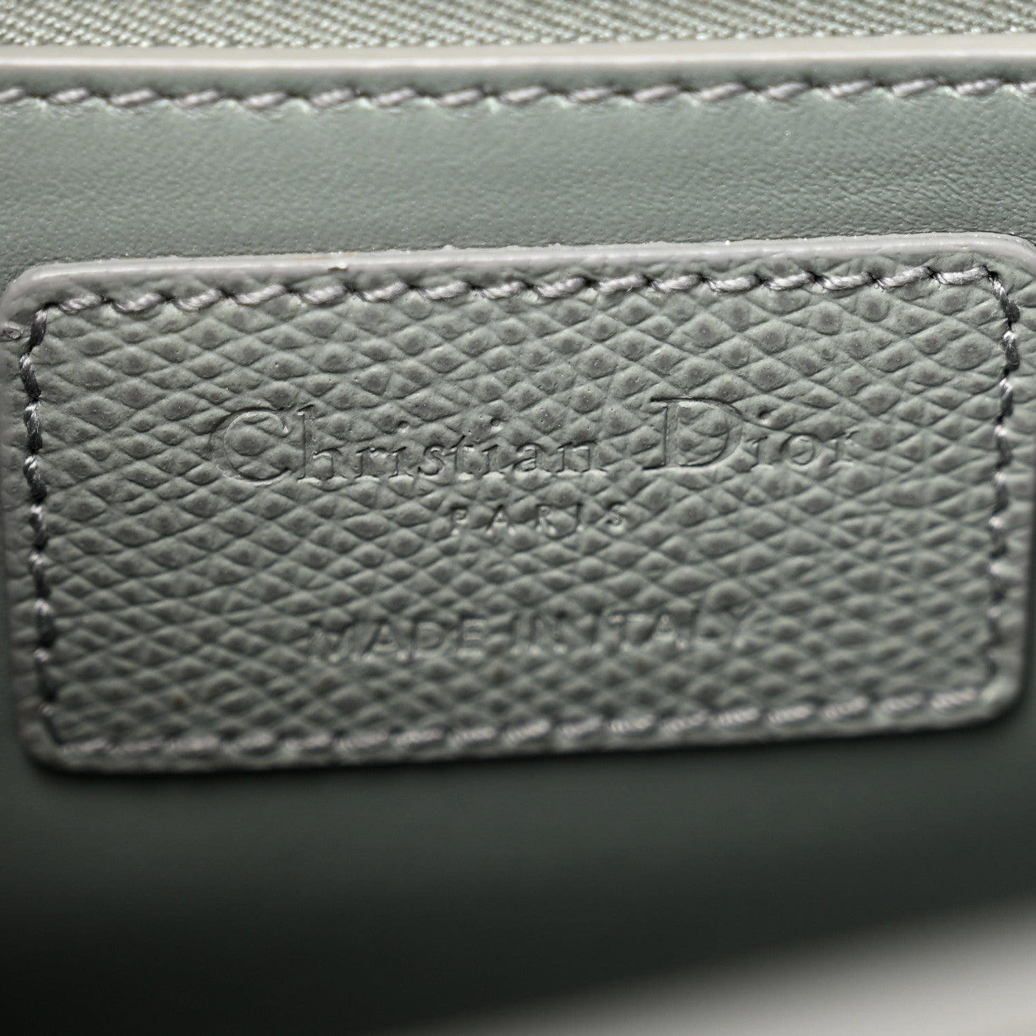 Christian Dior Ultra Matte Grained Calfskin 30 Montaigne Flap Bag Grey 6 of 10