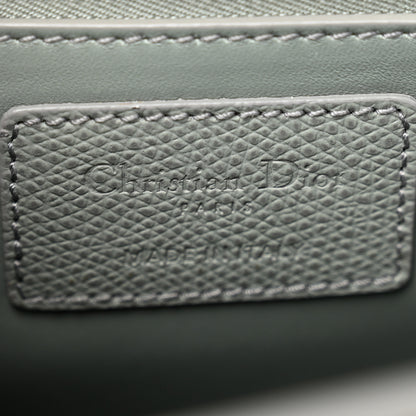 Christian Dior Ultra Matte Grained Calfskin 30 Montaigne Flap Bag Grey 6 of 10