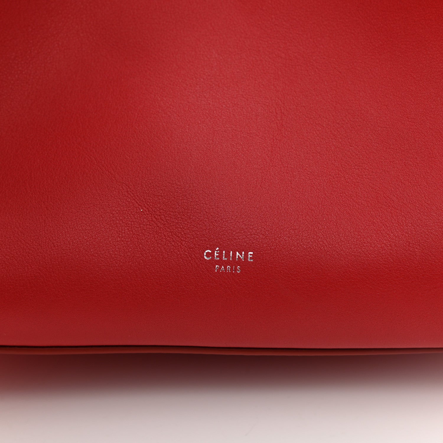 Celine Smooth Calfskin Small Big Bag Pop Red 5 of 7
