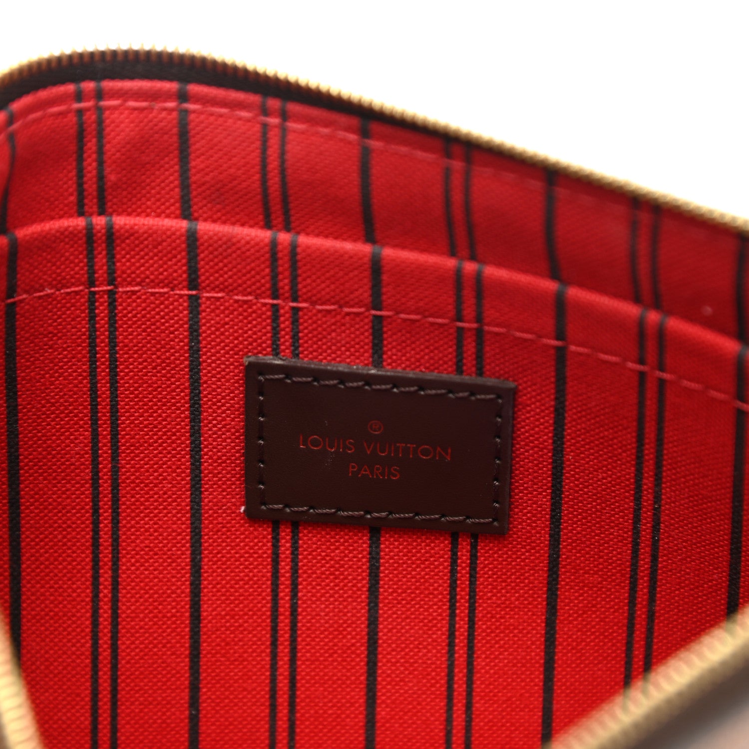 Louis Vuitton Damier Ebene Neverfull MM GM Pochette 6 of 6