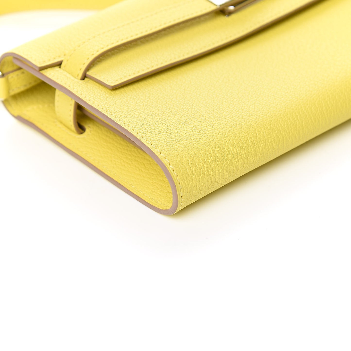 Chevre Mysore Kelly Wallet To Go Lime