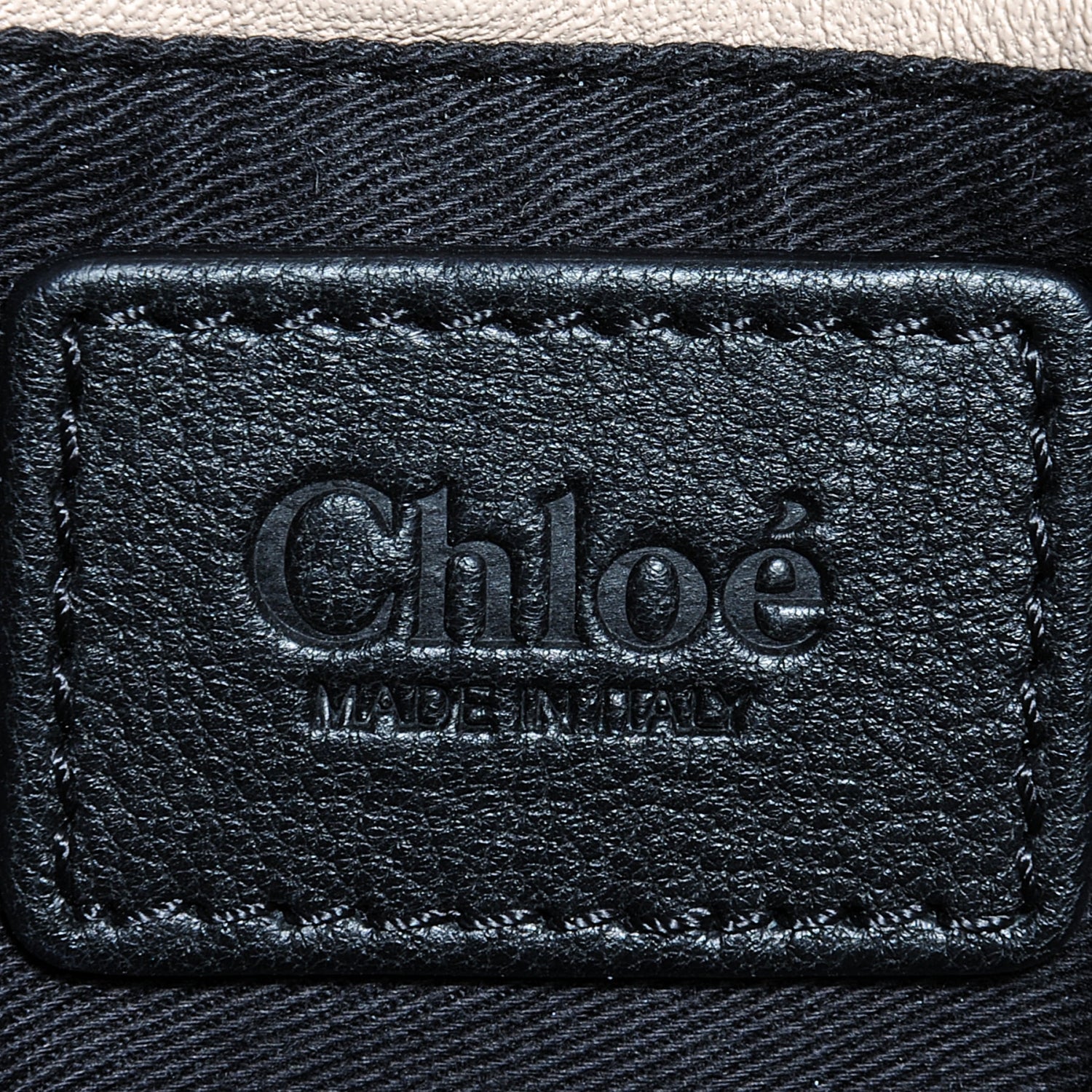 Chloe Leather Studded Medium Paraty Black 6 of 8