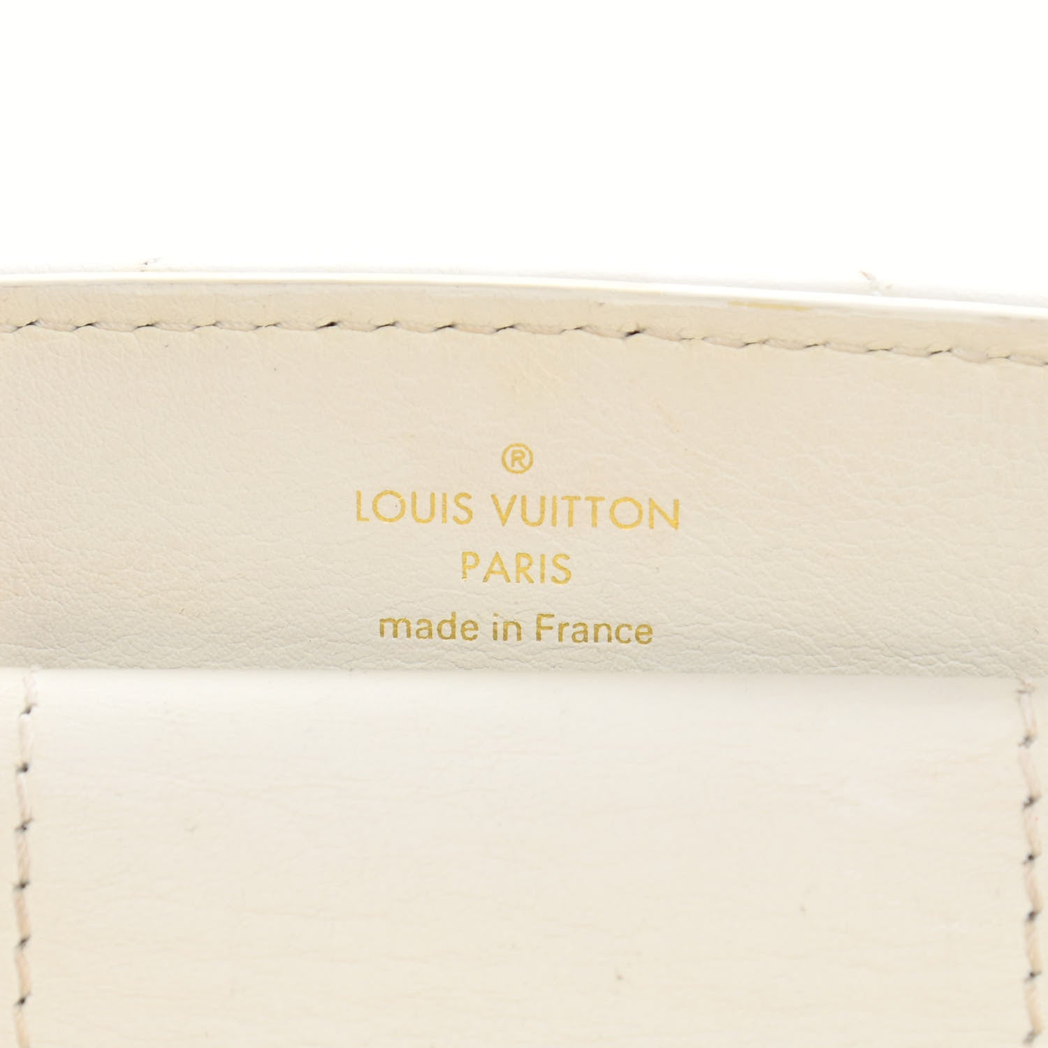 Louis Vuitton Calfskin New Wave Chain Tote Snow 6 of 16