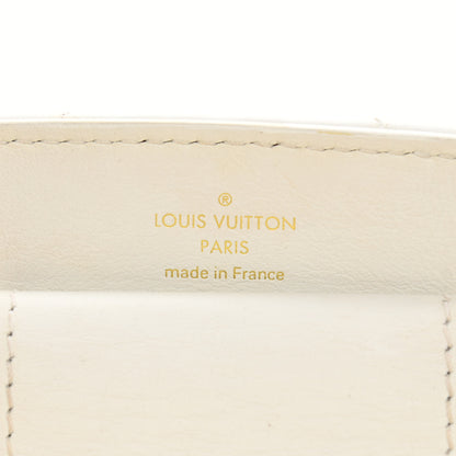 Louis Vuitton Calfskin New Wave Chain Tote Snow 6 of 16