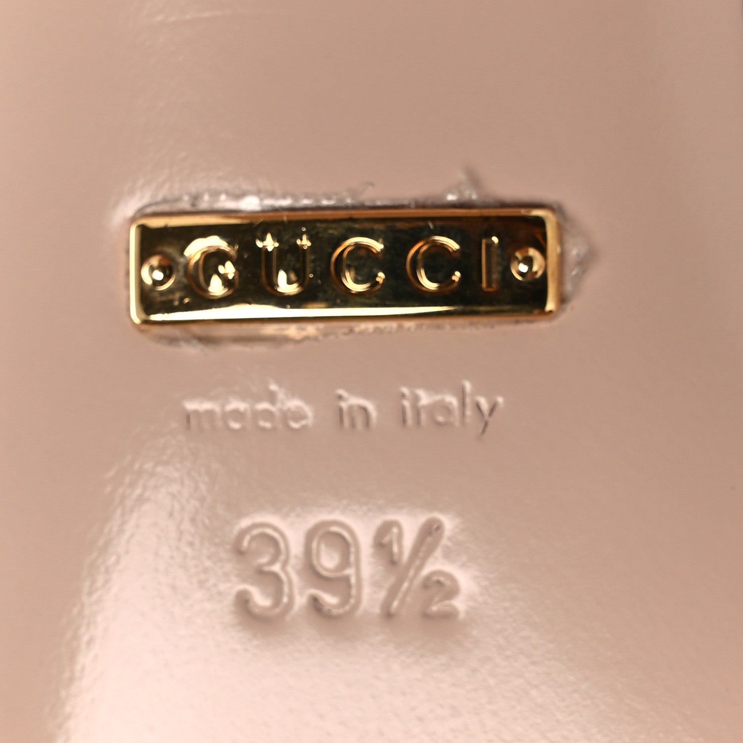 Gucci Malaga Kid Zebra Inlay GG Marmont Fringe Loafer 50mm Pumps 39.5 Mystic White Black 8 of 13