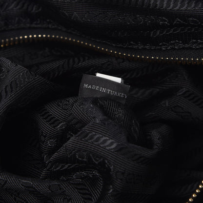 Prada Tessuto Nylon Saffiano Tote Black 8 of 9