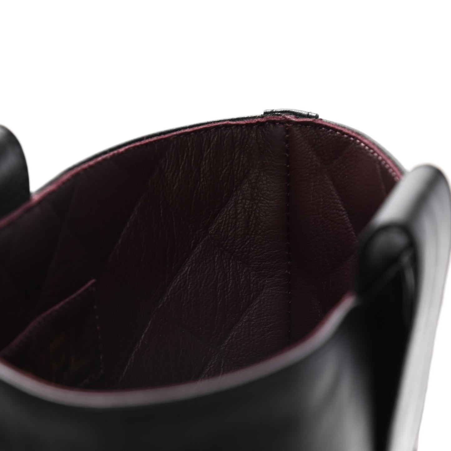 Calfskin CC Ankle Boots 40.5 Black