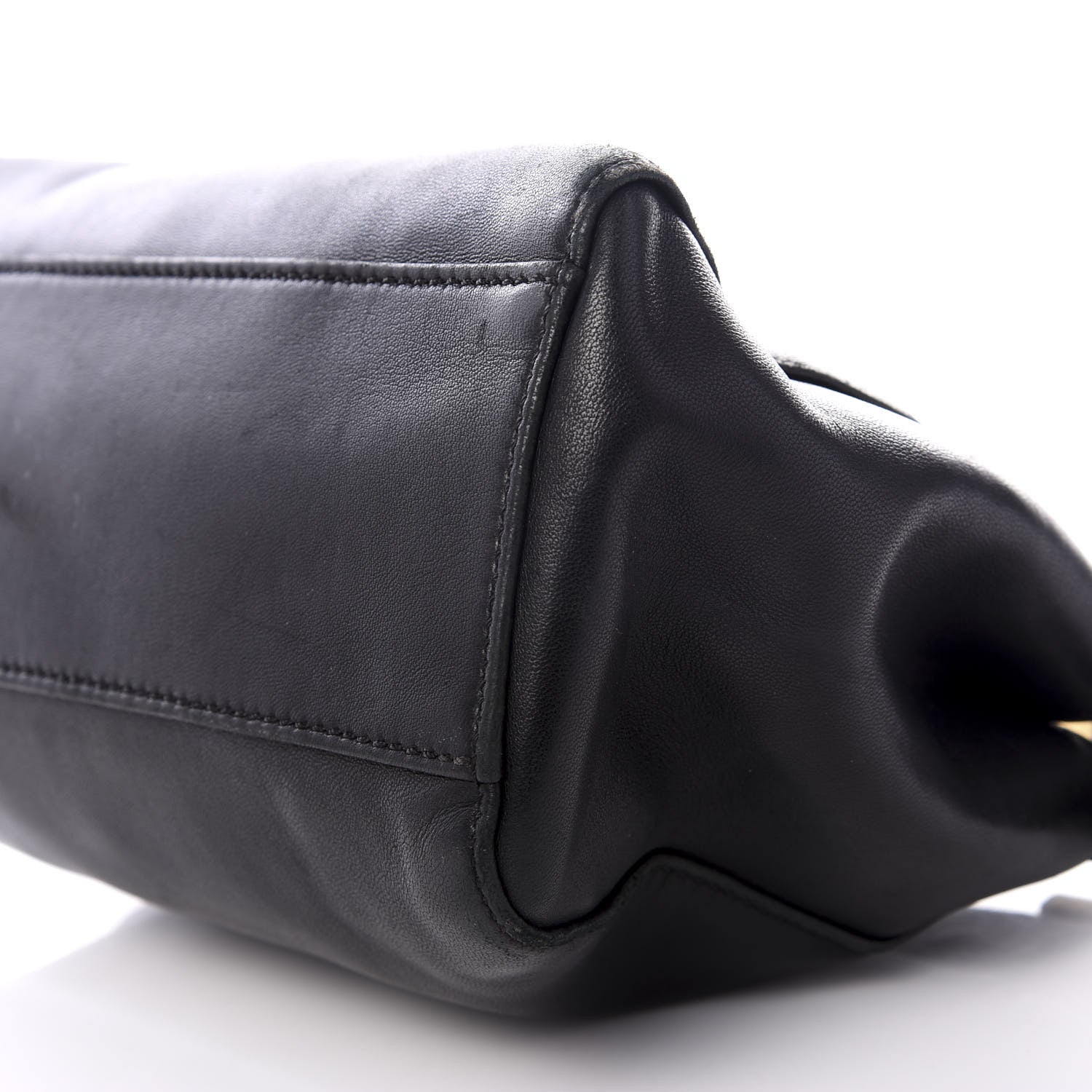 Fendi Nappa Mini Peekaboo Iconic Satchel Black 7 of 8
