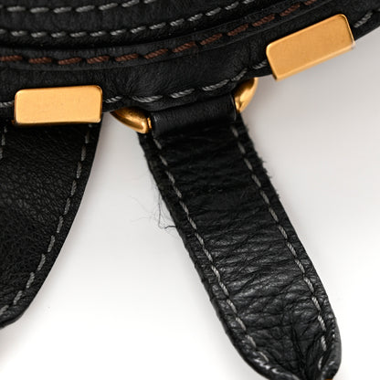Chloe Calfskin Mini Marcie Round Crossbody Bag Black 10 of 11