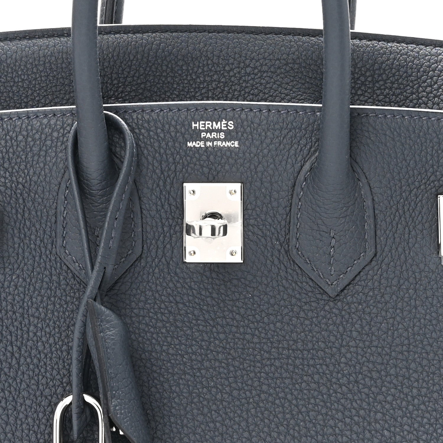 Hermes Togo Birkin 25 Gris Misty 6 of 11