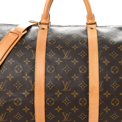 Louis Vuitton Monogram Keepall Bandouliere 55 7 of 14