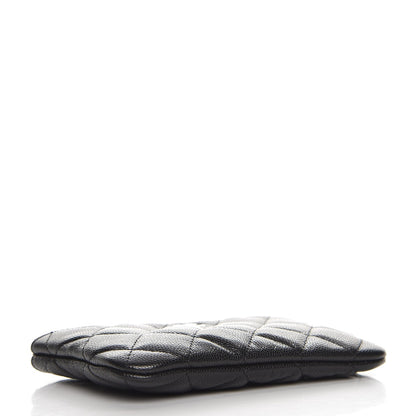 Chanel Caviar Quilted Small Cosmetic Case Black 3 of 8